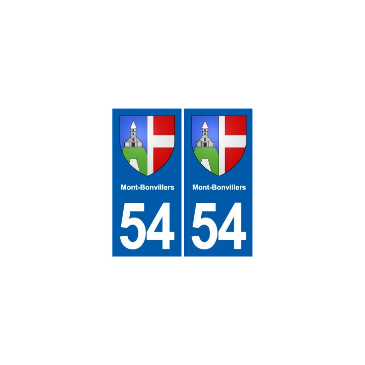 54 Malzéville blason autocollant plaque stickers ville