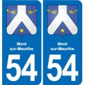 54 Malzéville blason autocollant plaque stickers ville