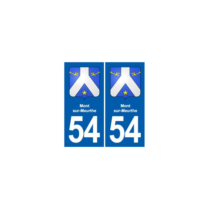 54 Malzéville blason autocollant plaque stickers ville