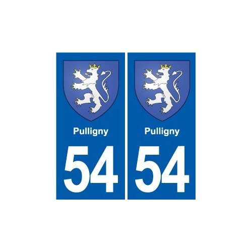 54 Malzéville blason autocollant plaque stickers ville