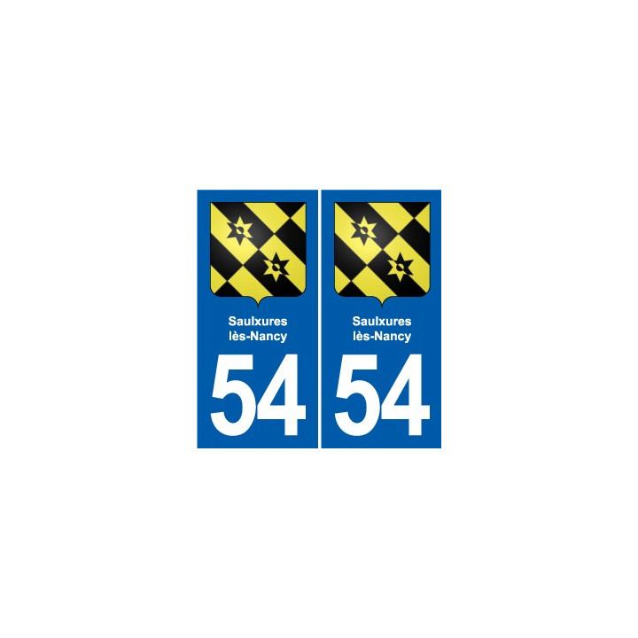 54 Malzéville blason autocollant plaque stickers ville