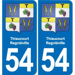 54 Malzéville blason autocollant plaque stickers ville