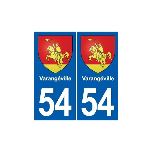 54 Malzéville blason autocollant plaque stickers ville