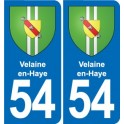 54 Malzéville blason autocollant plaque stickers ville