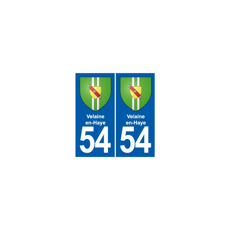 54 Malzéville blason autocollant plaque stickers ville