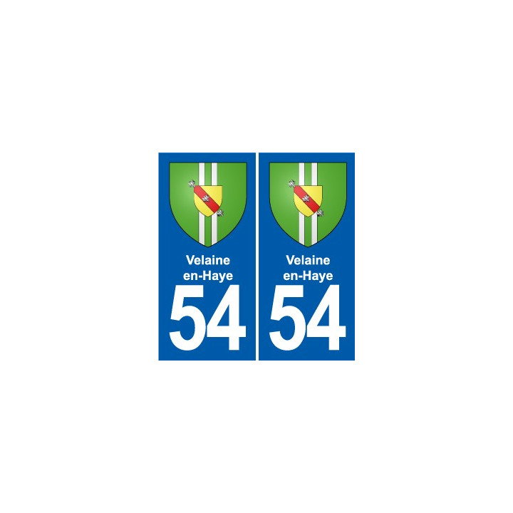 54 Malzéville blason autocollant plaque stickers ville