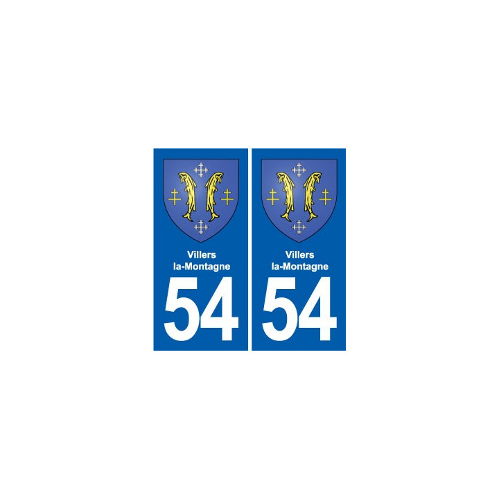54 Malzéville blason autocollant plaque stickers ville