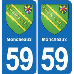 59 Comines blason autocollant plaque stickers ville