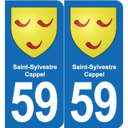 59 Comines blason autocollant plaque stickers ville