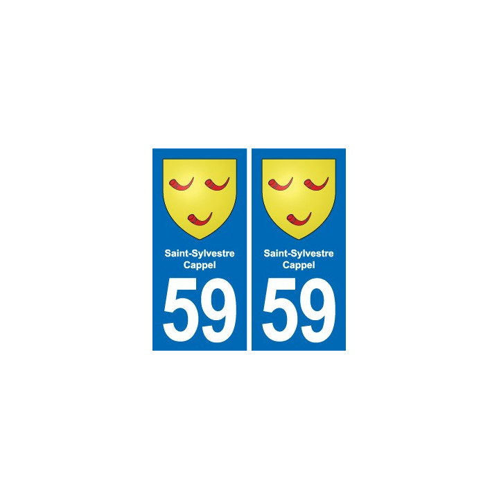59 Comines blason autocollant plaque stickers ville