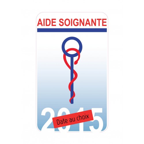 Caducée Aide Soignante 2015