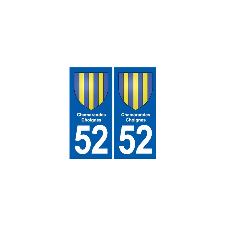 52 Wassy blason autocollant plaque stickers ville