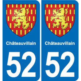 52 Wassy blason autocollant plaque stickers ville
