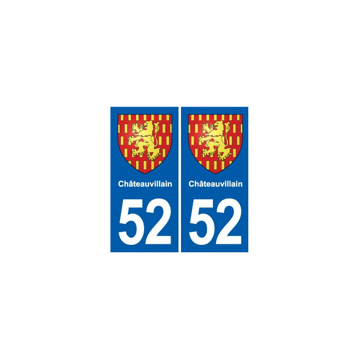 52 Wassy blason autocollant plaque stickers ville