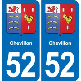52 Wassy blason autocollant plaque stickers ville