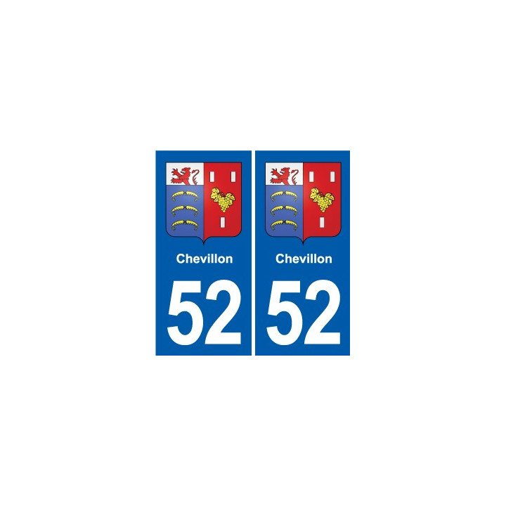 52 Wassy blason autocollant plaque stickers ville
