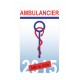 Caduceo Paramédico decal sticker