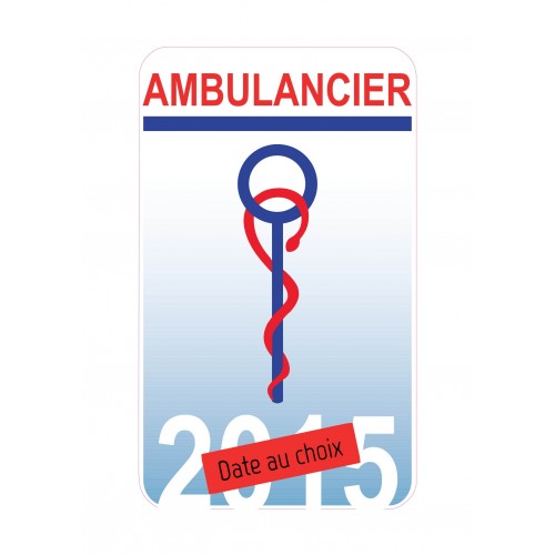 Caducée Ambulancier 2015
