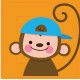 Stickers Monkey Singe sticker autocollant interrupteur