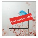 Stickers personnalisé au choix logo dessin sticker autocollant interrupteur muraux