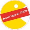 Sticker au choix personnalisé autocollant bonde lavabo évier bouchon