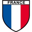Aufkleber Fahne Frankreich aufkleber