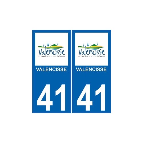 64 Hendaya placa etiqueta de registro de la ciudad