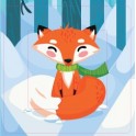 Le Renard sticker autocollant interrupteur
