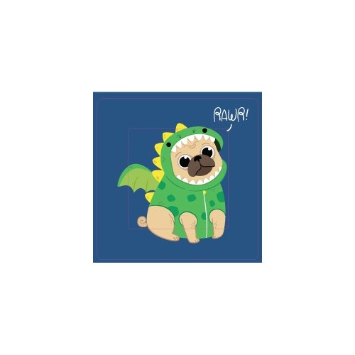 Le petit chien sticker autocollant interrupteur