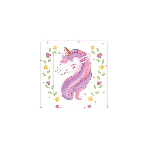 Licorne sticker autocollant interrupteur