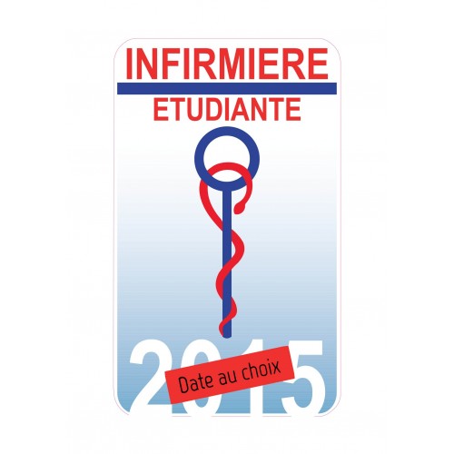 Caducée Etudiante Infirmière 2015