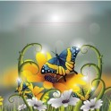 Stickers whale wall sticker sticker switch