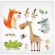 Stickers whale wall sticker sticker switch
