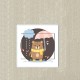 Stickers whale wall sticker sticker switch