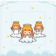 Anges sticker autocollant interrupteur
