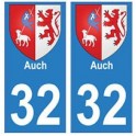 32 Auch aufkleber platte wappen wappen sticker-abteilung