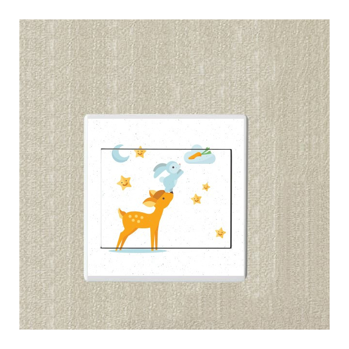 Stickers whale wall sticker sticker switch