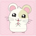 Hamster sticker autocollant interrupteur