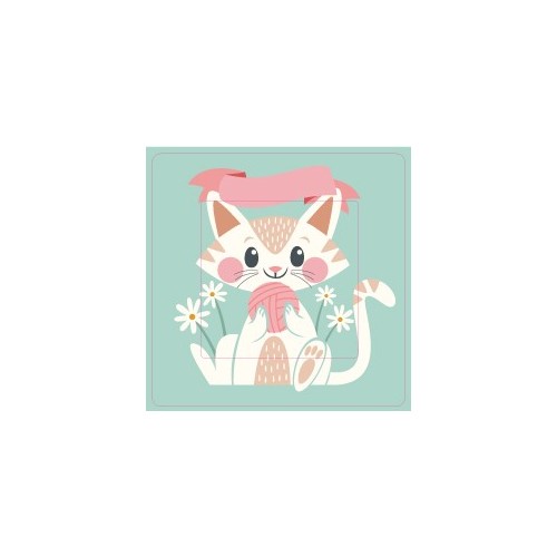 Chat sticker autocollant interrupteur