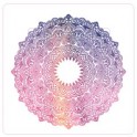 Cercle abstrait sticker autocollant interrupteur