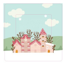 La maison sticker autocollant interrupteur