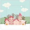 Adesivi balena wall sticker adesivo interruttore