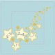 Etoiles sticker autocollant interrupteur