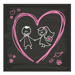 amour coeur sticker autocollant interrupteur