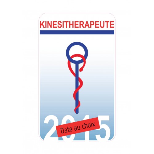 Caducée Kinésithérapeute 2015