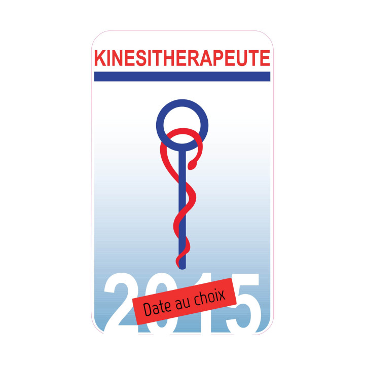 Caducée Kinésithérapeute 2015