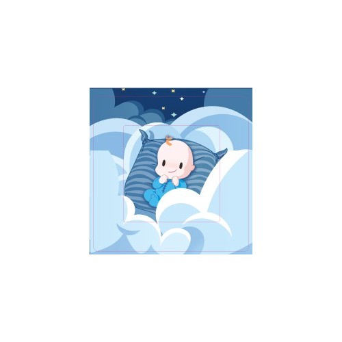 Bébé sticker autocollant interrupteur