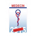 Caduceo Médico decal sticker