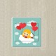 Stickers whale wall sticker sticker switch