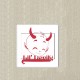 Adesivi balena wall sticker adesivo interruttore